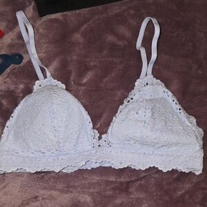 Auden Lace Bralette in Soft Blue